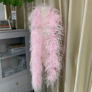 Ostrich Boa Light Pink